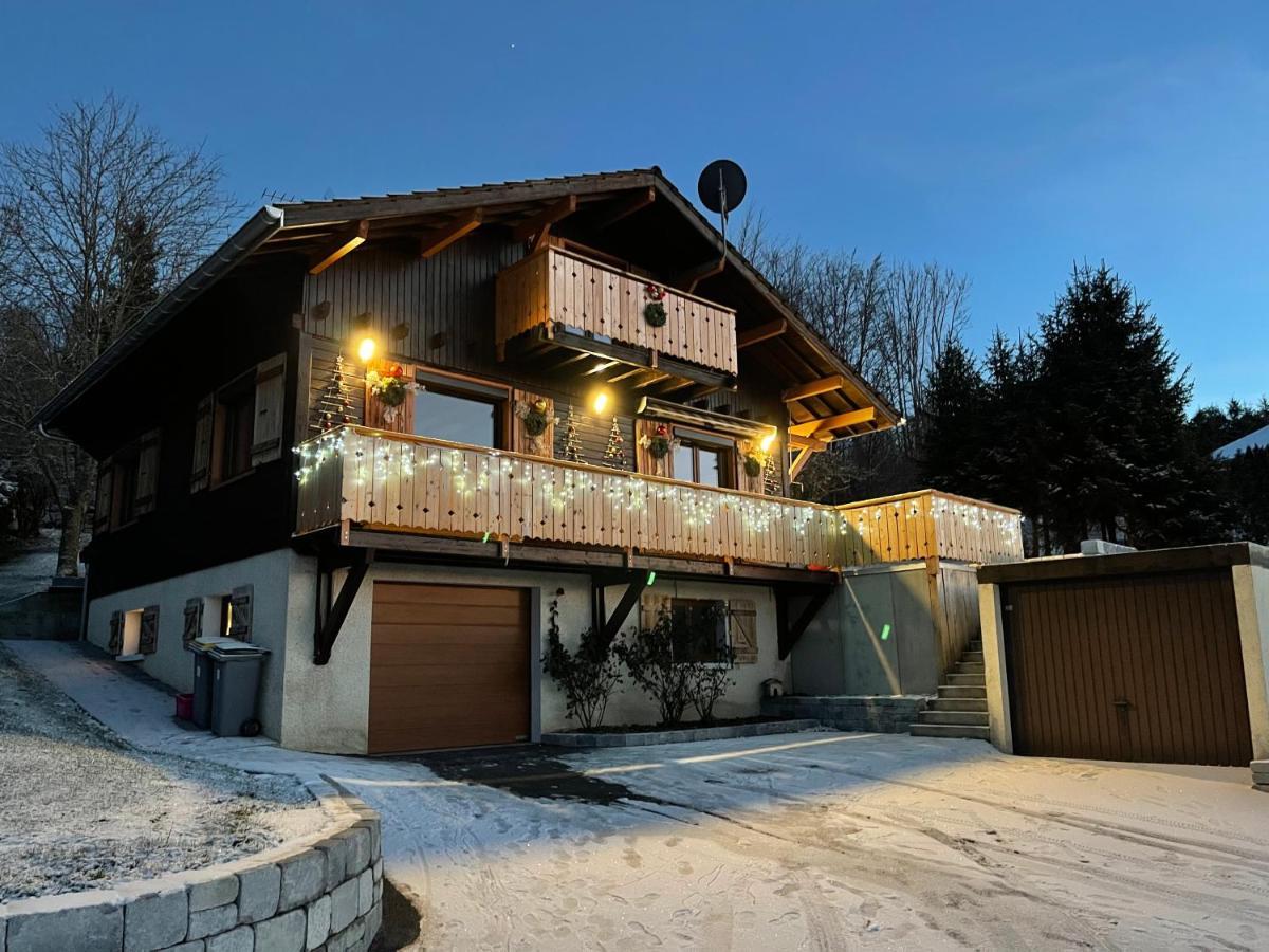 Chalet-Michel Avec Spa Montperreux Exterior photo